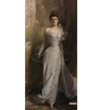 Portrait Of Lisa Colt Curtis 1898