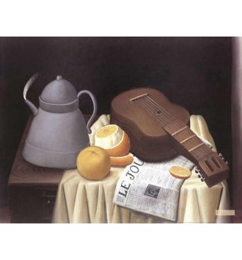 Still Life With Newspaper, 1991