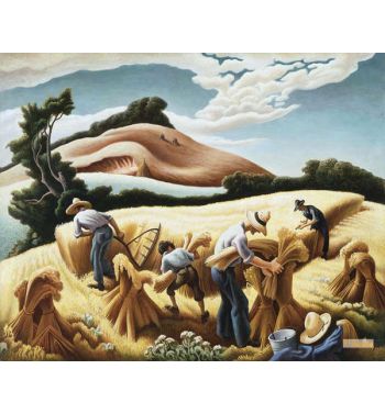 Cradling Wheat