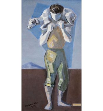 Boy With Sheep 1953