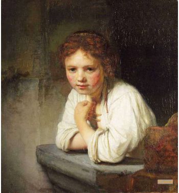 Girl At A Window