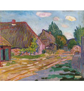 Farm Houses In Summer