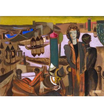 Masquerade in a Landscape