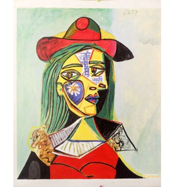Woman In Hat And Fur Collar 1937