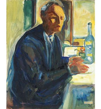 Self Portrait At The Wedding Table, 1926