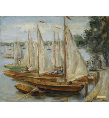 Sailing Boats At Wannsee