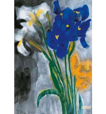 Still Life with Arum Lilies and Fruit