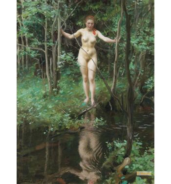 Nude In The Forest