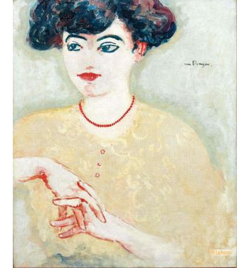 Woman With Joined Hands