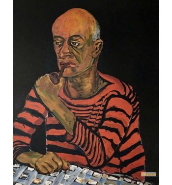Man With Pipe, John Rothschild, 1979