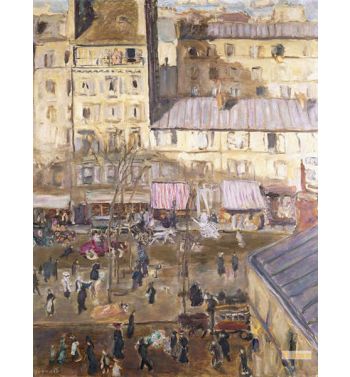 Le Boulevard Exterieur Boulevard De Clichy And Corner Of Rue