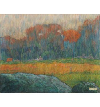 Landscape With Figure And Houses