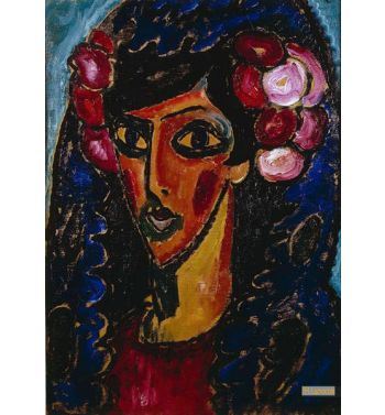 The Blue Mantilla 1913