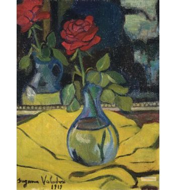 Rose In Front Of A Mirror