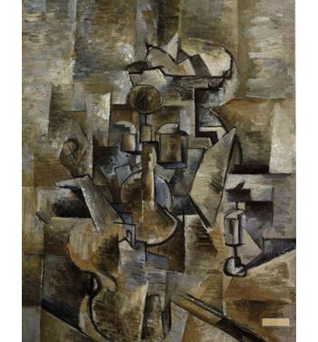 Violin And Candlestick 1910