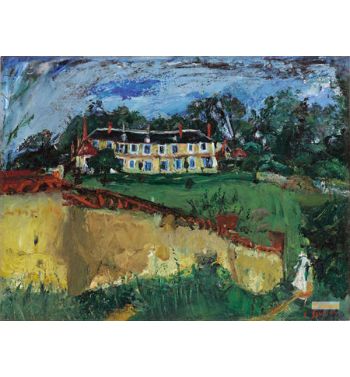 Old House Near Chartres, c1934