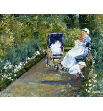 Children In A Garden