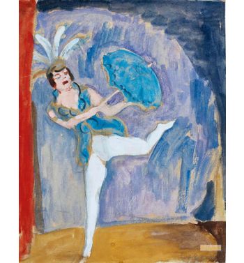 Variété Tanzerin Vaudeville Dancer