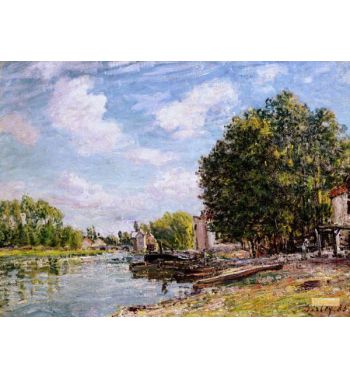 Moret Sur Loing 1885