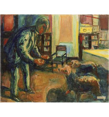 Self Portrait With Dogs, 1926