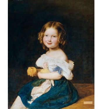 Emilie Werner 1832 1835 The Daughter Of The Couple Johann