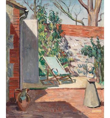 Garden In Sunlight