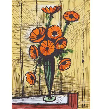 Bouquet d'Anémones Oranges
