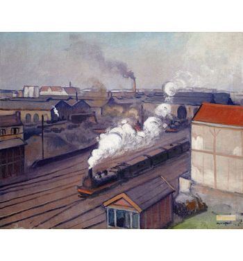The Gare Montparnasse, 1912