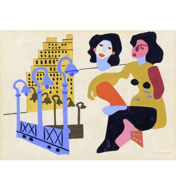 Buildings And Figures