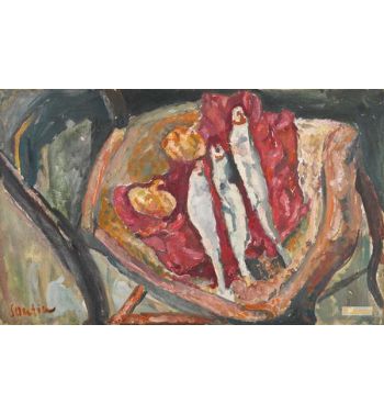 Still Life With Herring And Onions, 1917