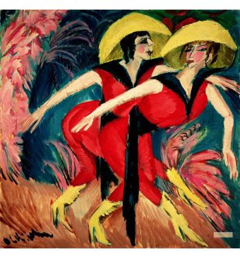 Dancers In Red, 1914