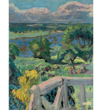 Coup De Soleil, The Terrace Of Ma Roulotte, In Vernonnet