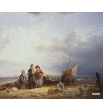 Mending Lobster Pots