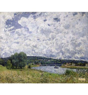 The Seine At Suresnes 1877
