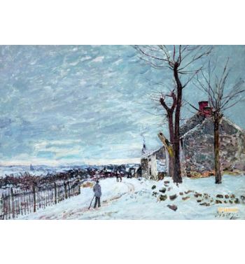 Snow In Veneux Nadon