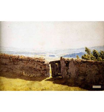 Landscape With Rolled Wall