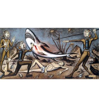 Vingt Mille Lieues Sous Les Mers, Le Combat Avec Le Requin