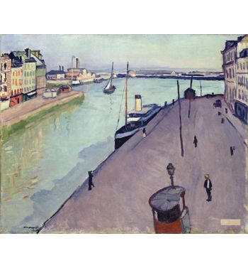 View Of The Port Of Le Havre, Le Quai De Notre Dame Circa 1911