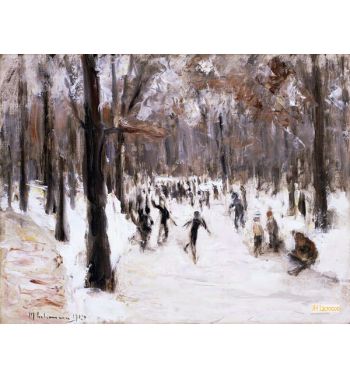 Skaters In The Tiergarten Berlin
