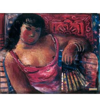 Mulata Com Leque