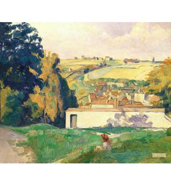 Young Girl On A Hill