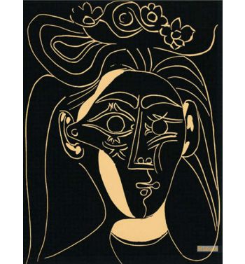 Woman With A Hat In Bloom 1962
