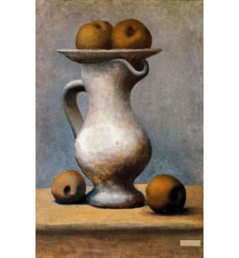 Still Life With Pitcher And Apples 1919