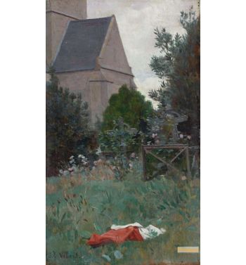 A Country Churchyard