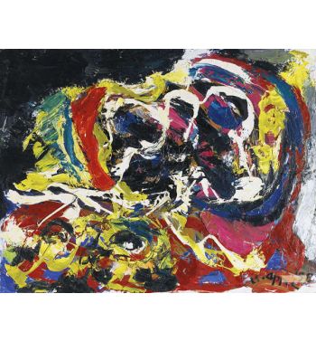 Two Heads in a Landscape