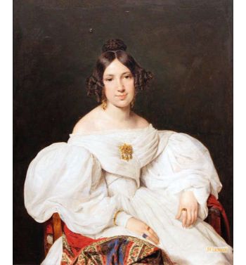 Portrait Of Louise Mayer Born Feldmüller