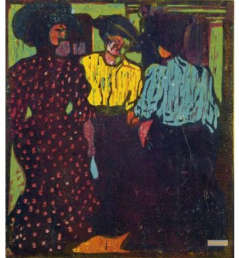 Three Women Talking, 1907