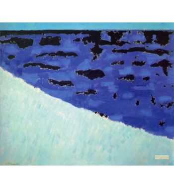 Sea Grasses And Blue Sea 1958