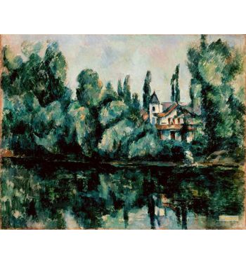 The Banks Of The Marne Villa On The Bank Of A River 