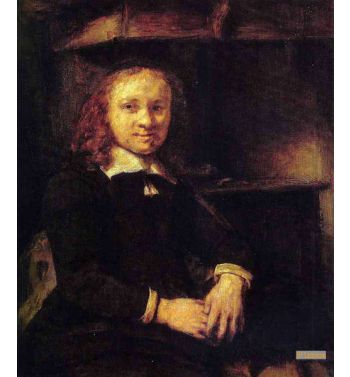 Jan Boursse Sitting By A Stove